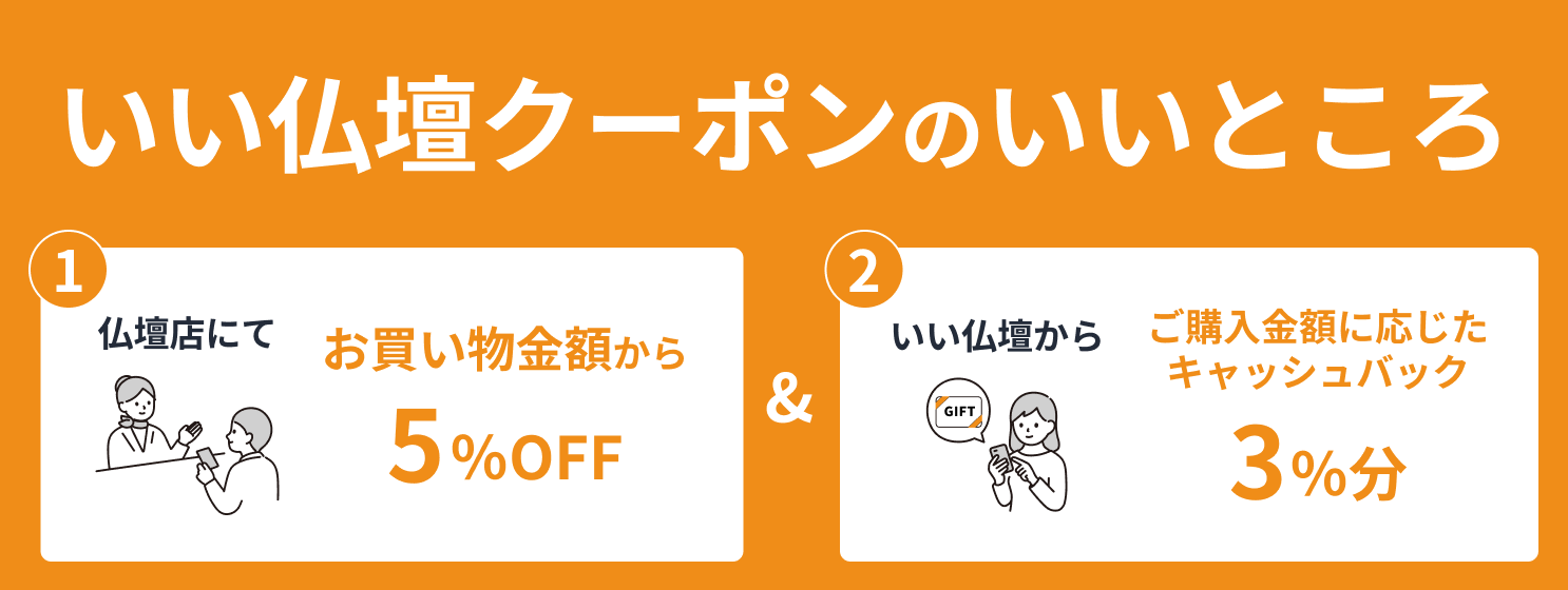 いい仏壇クーポンのいいところ
