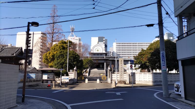 大黒屋仏壇店記事　西本願寺名古屋別院写真