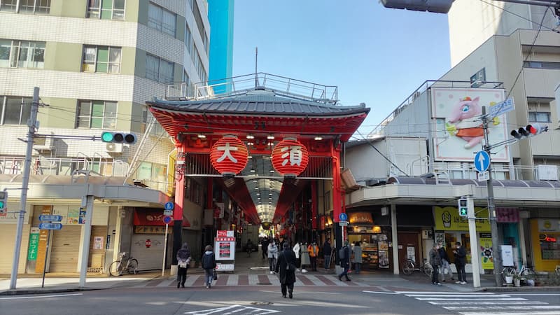 大黒屋仏壇店記事　大須商店街写真1