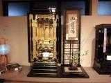 伝統的な金仏壇の室礼